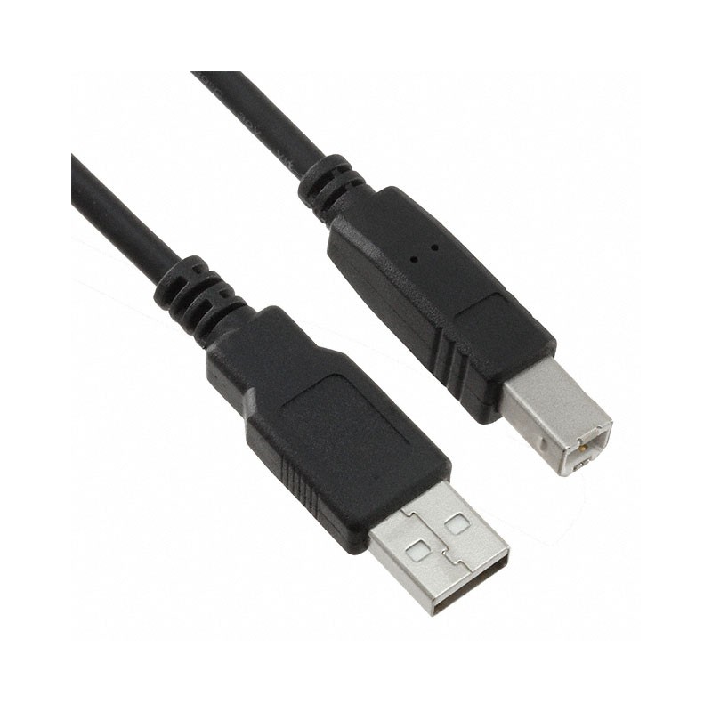1 pcs : 17-201081 - CBL USB2.0 A PLUG TO B PLG 6.56'