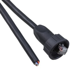 1 pcs : RCP-5SBMMM-SLM7B01 - CABLE MOD 8P8C PLUG-CABLE 3.28'