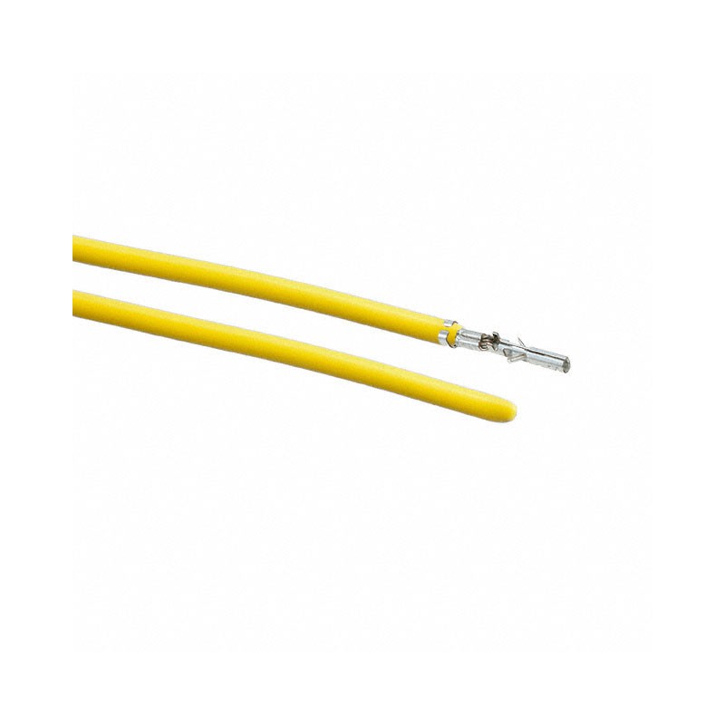 10 pcs : 0039000038-12-Y0 - 12' PRE-CRIMP A2040 YELLOW