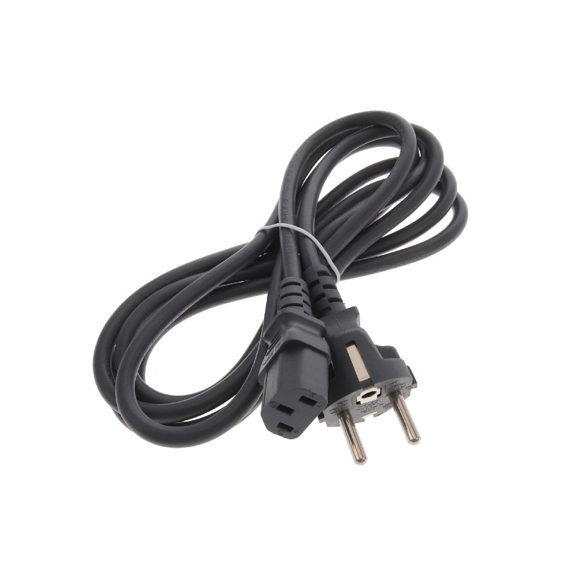 1 pcs : 23144272M5701T-GGY(R - CORD 17AWG CEE 7/7-IEC 320 8.2'