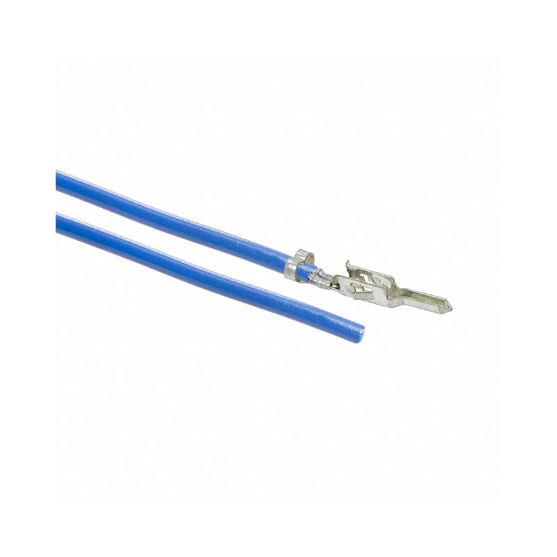 10 pcs : 0039000040-12-L0 - 12' PRE-CRIMP A2040 BLUE