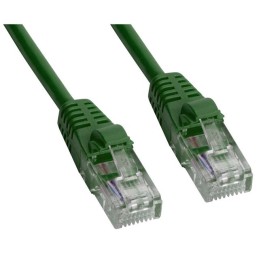 1 pcs : MP-5XRJ45UNNG-015 - CAT 5E UTP XOVER RJ45 GREEN 15'
