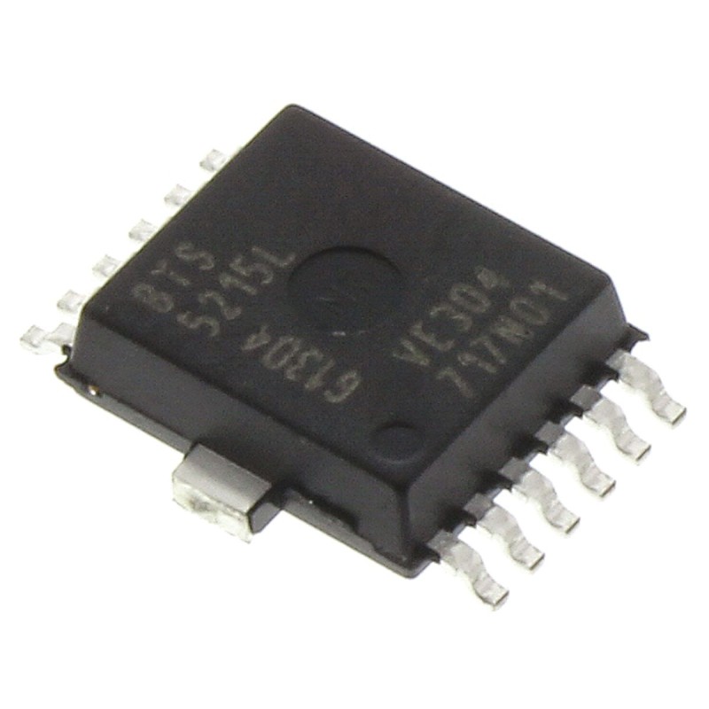 5 pcs - Infineon BTS5215LAUMA1, High Speed Power Switch IC 14-Pin, DSO