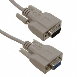 1 pcs : 710-10037-00300 - CABLE ASSY DB09 SHLD BEIGE 3M