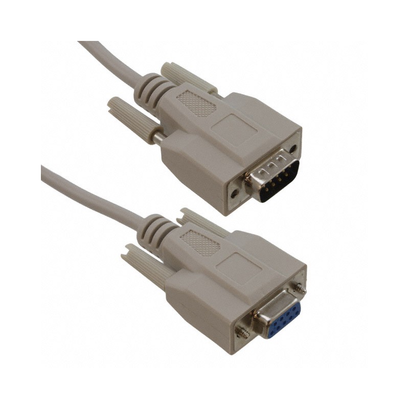 1 pcs : 710-10037-00300 - CABLE ASSY DB09 SHLD BEIGE 3M