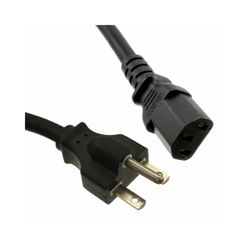 1 pcs : 3611068F2701(R) - CORD 18AWG NEMA 6-15P-IEC320 8.2