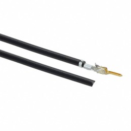 10 pcs : 0430310003-03-B2 - 3' PRE-CRIMP A2016B BLACK