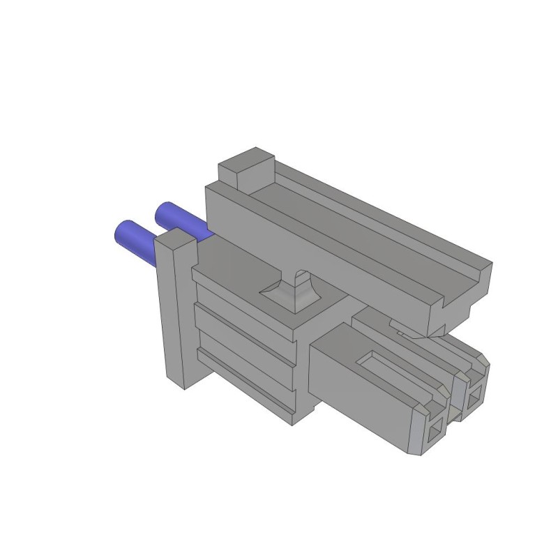 1 pcs : MMSS-02-22-L-24.00-S-K - MINI-MATE CABLE ASSEMBLY, 0.100'