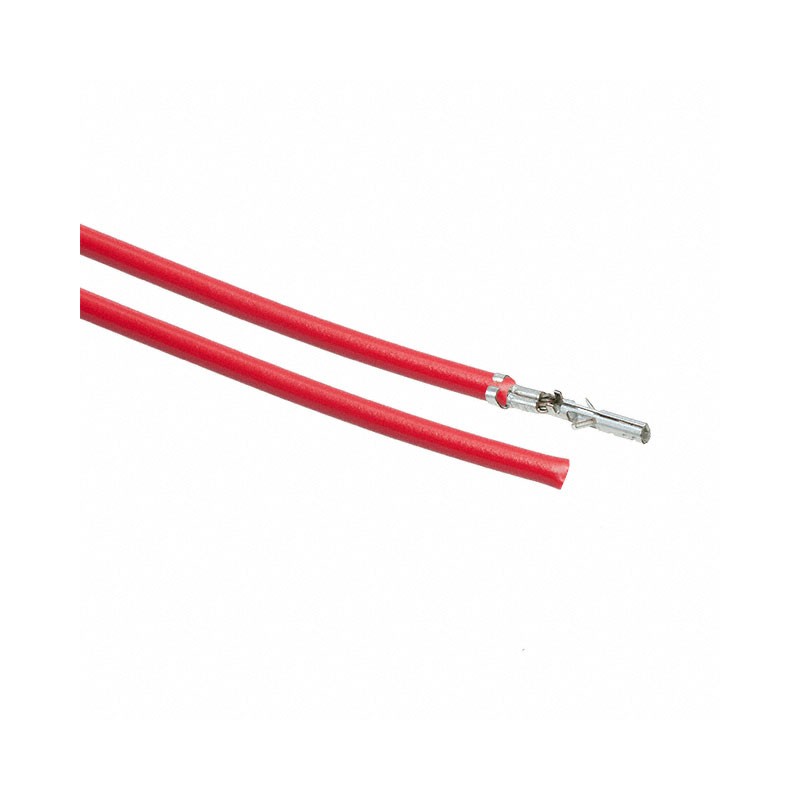 10 pcs : 0430300001-10-R2 - 10' PRE-CRIMP A2016R RED