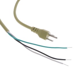 1 pcs : 3021069F0GN(R) - CORD 18AWG NEMA 5-15P TO CBL 9'