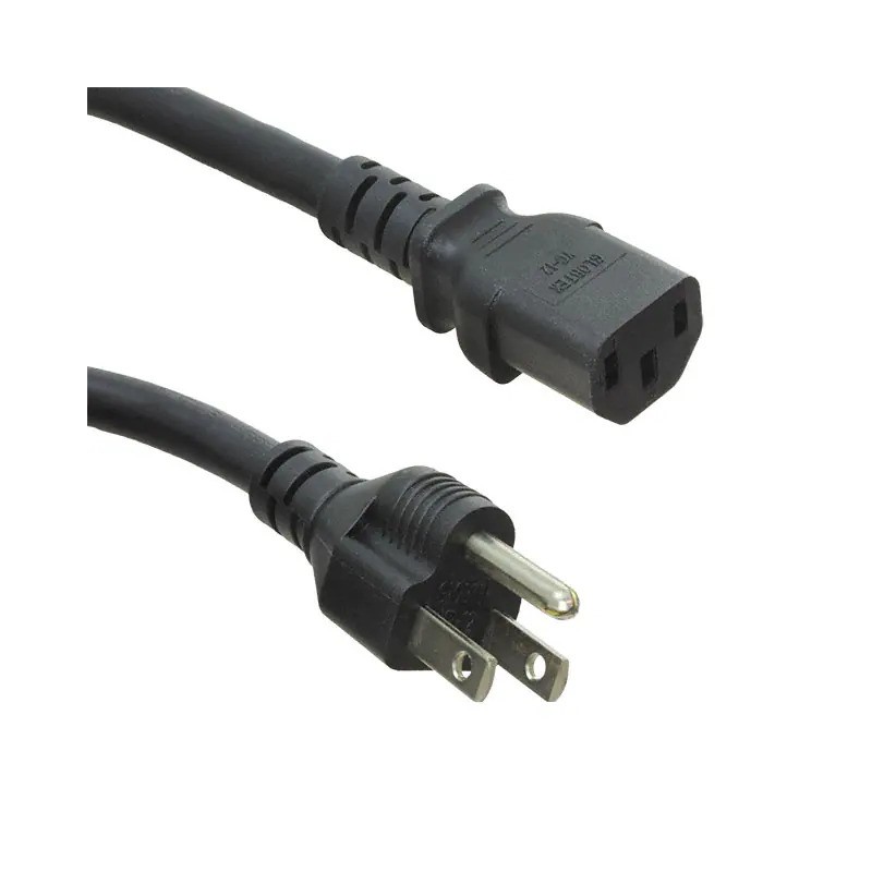 1 pcs : 3021876F7701-H(R) - CORD 18AWG NEMA5-15-IEC320 6.56'