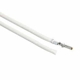 10 pcs : 0430300003-06-W2 - 6' PRE-CRIMP A2016W WHITE