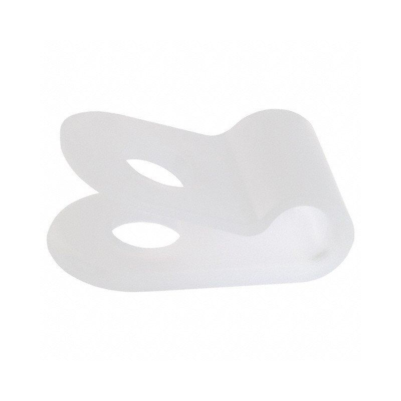 1 pcs : CCS12-S8-C - CBL CLIP P-TYPE NATURAL FASTENER