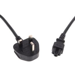 1 pcs : 6104262M0712(R) - CORD 18AWG BS1363-IEC 320 6.73'