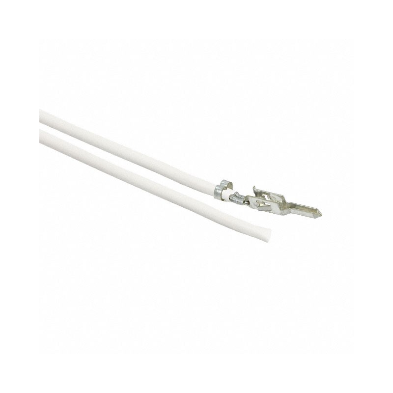 10 pcs : 0039000040-12-W9 - 12' PRE-CRIMP A2064 WHITE