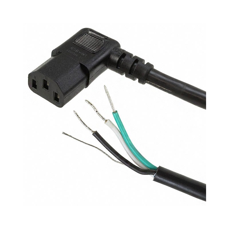 1 pcs : A-PC1503-020030-1 - CORD 16AWG IEC320C13 - CBL 6.56'