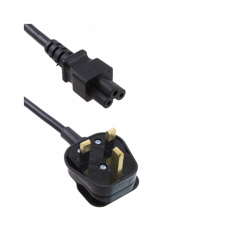 1 pcs : AC8-DK - CORD BS1363A TO IEC 320-C5 6.56'
