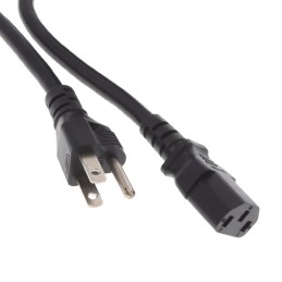 1 pcs : 3021247F701(R) - CORD 16AWG NEMA 5-15P-IEC 320 7'