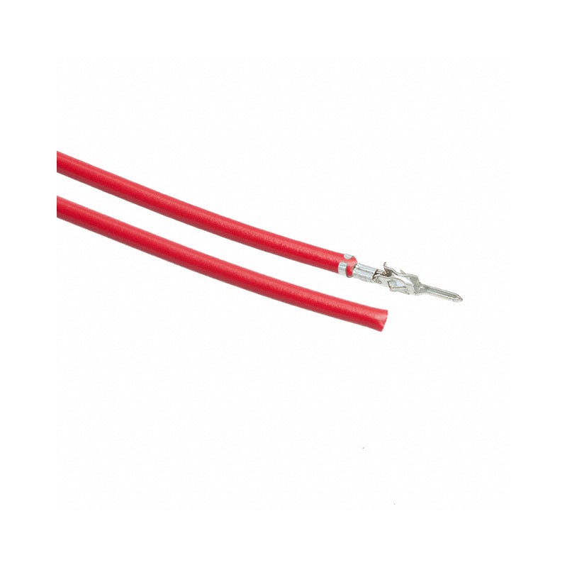 10 pcs : 0430310001-12-R4 - 12' PRE-CRIMP A2015R RED