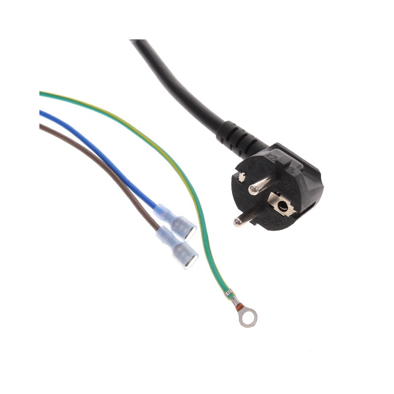 1 pcs : 23134283M0QQR(R) - CORD 16AWG CEE 7/7-2 QC 10.21'