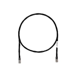 1 pcs : UTPCH1BLY - COPPER PATCH CORD, CAT 5E, BLACK
