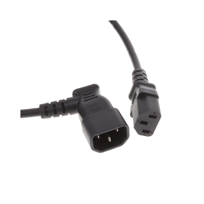 1 pcs : 70114512F705R(R) - CORD IEC320-C14 RA-C13 12.14'