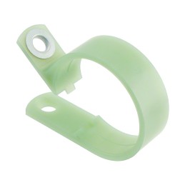 1 pcs : NM-18-R18 - CBL CLAMP P-TYPE GREEN FASTENER