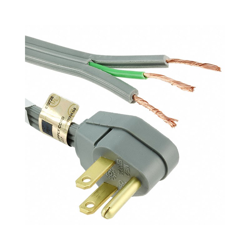 1 pcs : 04103.73.10 - CORD 16AWG NEMA5-15P RA - CBL 3'