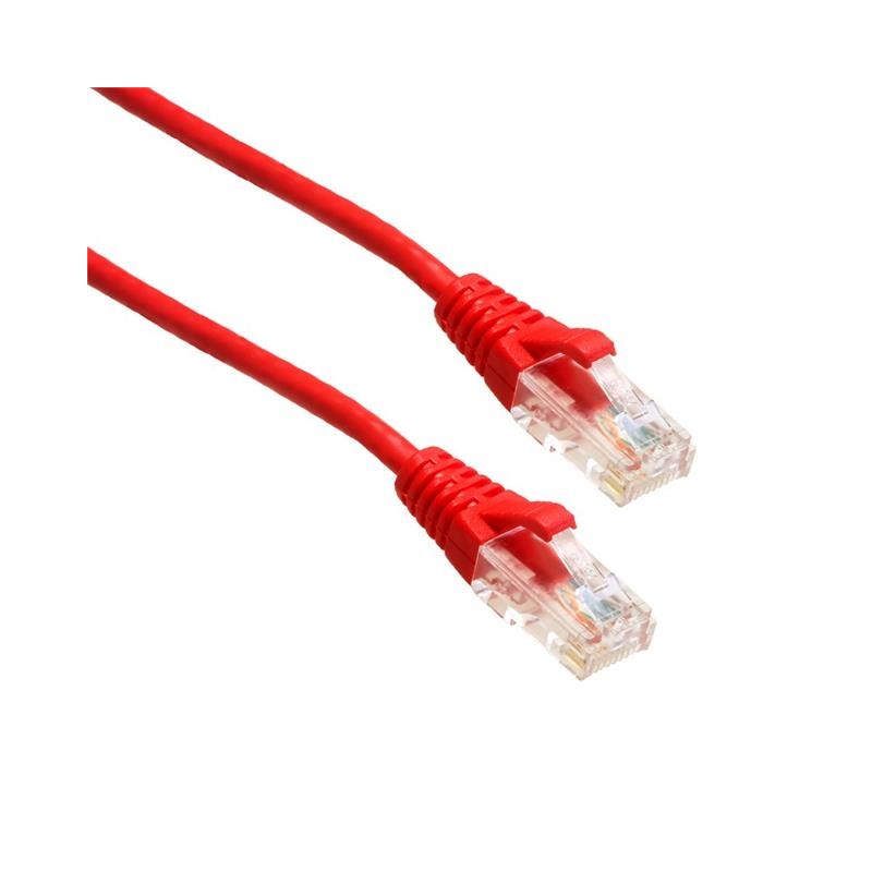 1 pcs : MP-64RJ4528GR-010 - UTP SLIM CAT6 28AWG RED 10FT