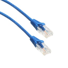 1 pcs : MP-6A28GNSBLU-007 - UTP SLIM CAT6A 28AWG BLUE 7'