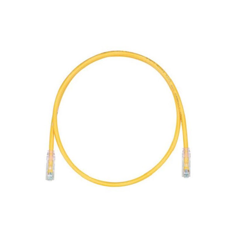 1 pcs : UTPSP6YLY - CABLE MOD 8P8C PLUG TO PLUG 6'