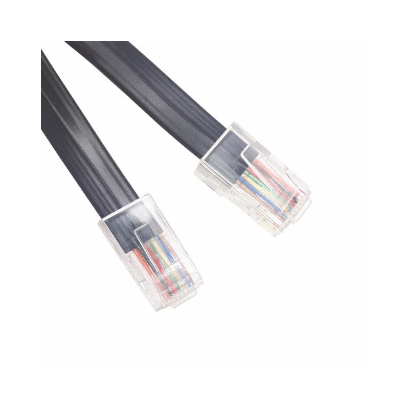 1 pcs : 510-26-8800-BL-0014F - CABLE MOD 8P8C PLUG TO PLUG 14'