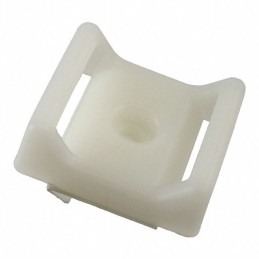 1 pcs : ABMT-A-Q - CABLE TIE HLDR DUAL ADH NATURAL