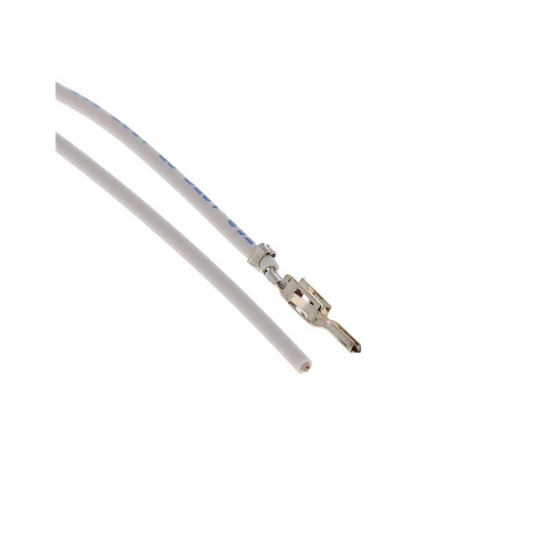 10 pcs : 0460121141-12-W0 - 12' PRE-CRIMP A2040 WHITE
