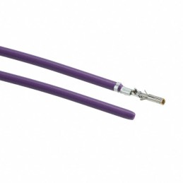 10 pcs : 0430300003-12-V2 - 12' PRE-CRIMP A2016V VIOLET