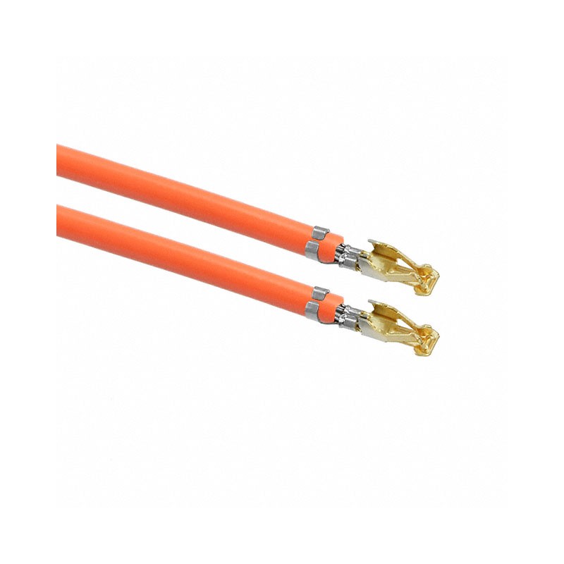 10 pcs : 0503948051-03-A8-D - 3' PRE-CRIMP 3048 ORANGE