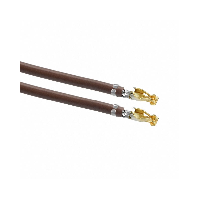 10 pcs : 0503948051-03-N6-D - 3' PRE-CRIMP 3049 BROWN