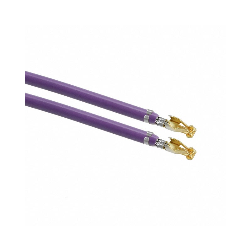 10 pcs : 0503948051-03-V6-D - 3' PRE-CRIMP 3049 VIOLET