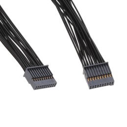 1 pcs : SFSD-10-28-F-12.00-D-NDX - .050 SOCKET DISCRETE CABLE ASSEM