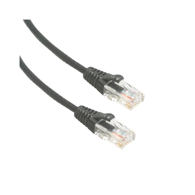 1 pcs : MP-64RJ4528GK-010 - UTP SLIM CAT6 28AWG BLACK 10FT