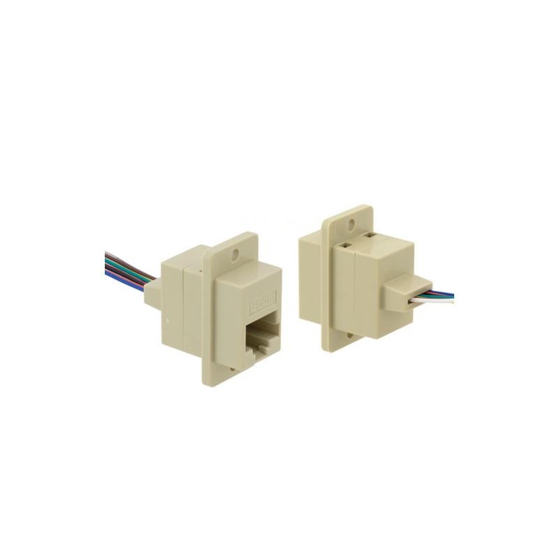1 pcs : ECJ5048-L - JK PNL MNT 8X8K W/10'' WIRE LDS