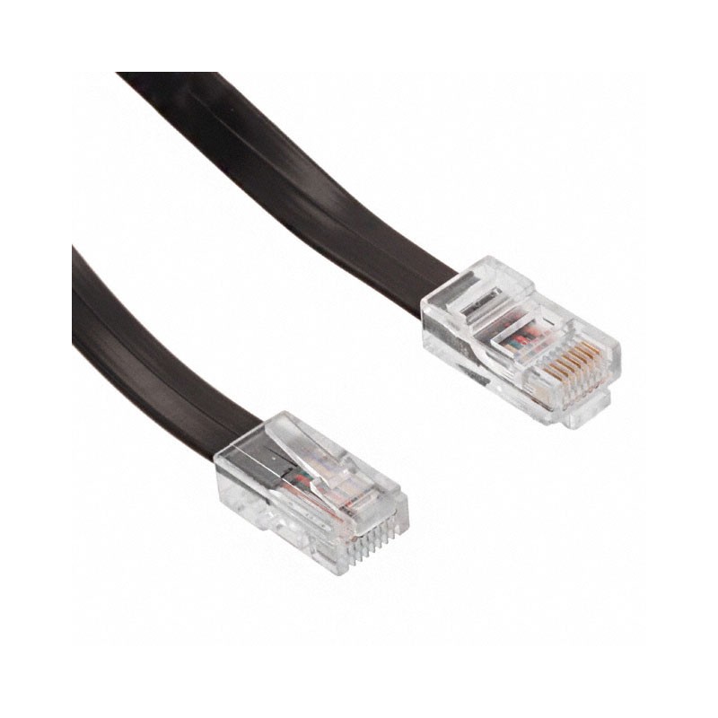 1 pcs : 522-26-8800-BL-0007F - CABLE MOD 8P8C PLUG TO PLUG 7'