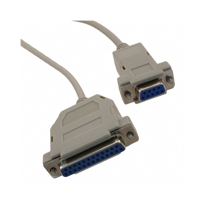 1 pcs : 720-10007-00300 - CABLE ASSY DB09 TO DB25 BEIGE 3M