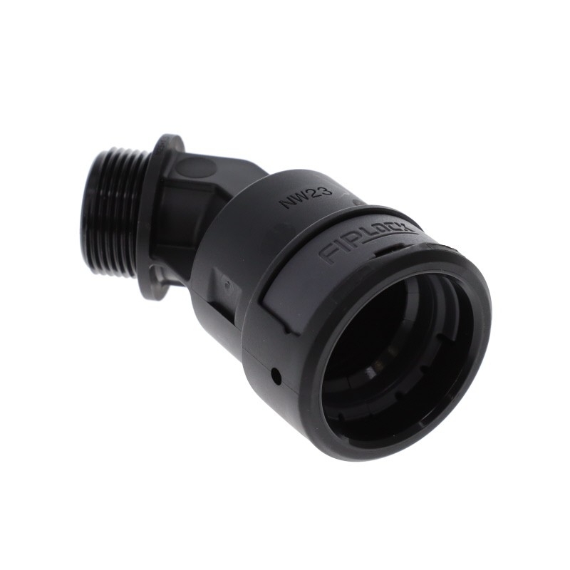 1 pcs : AAPA-23M25PB - FIPLOCK FITTING 45 ELBOW NW23