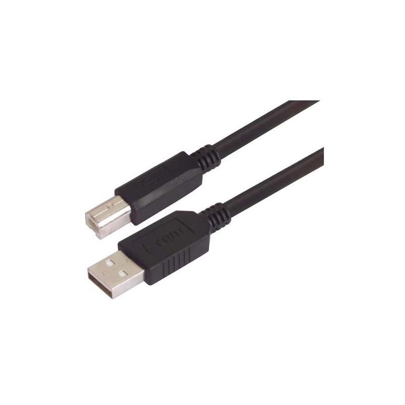 1 pcs : CAUBLKAB-05M - CBLUSB A/B BLK 0.5M