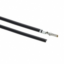 10 pcs : 0430300003-12-B0 - 12' PRE-CRIMP A2040B BLACK