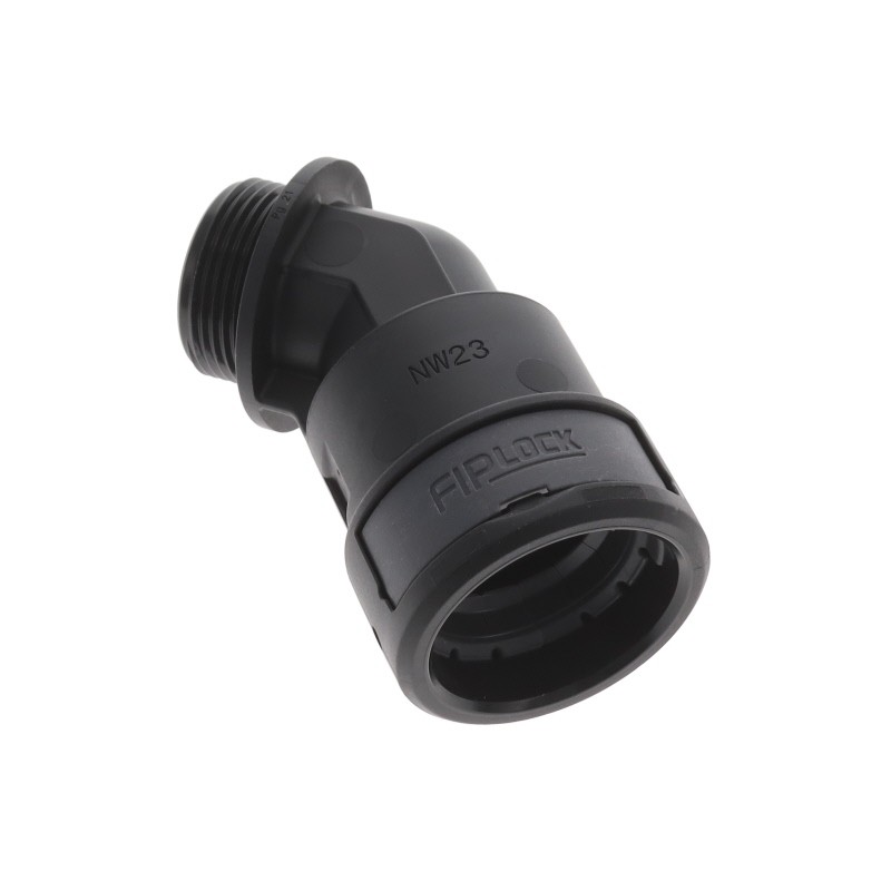 1 pcs : AAPA-23P21PB - FIPLOCK FITTING 45 ELBOW NW23