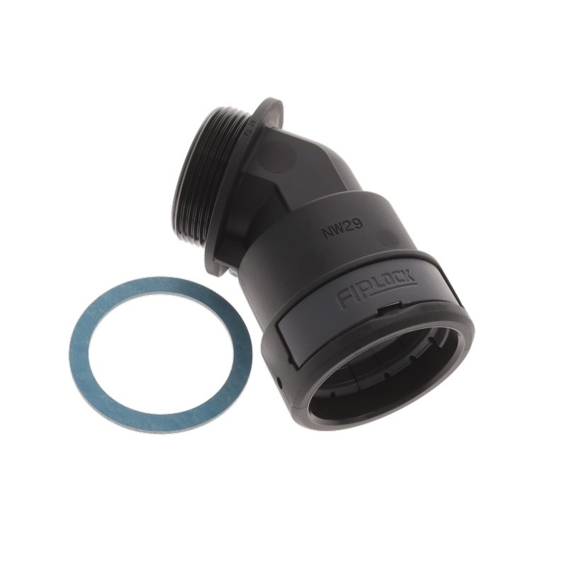 1 pcs : AAPA-29P29PB - FIPLOCK FITTING 45 ELBOW NW29