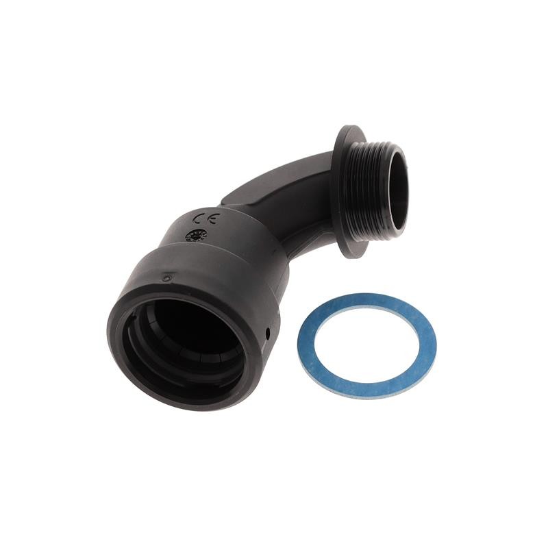 1 pcs : AEPA-23P21PB-12 - FIPLOCK FITTING 90 CURVED ELBO