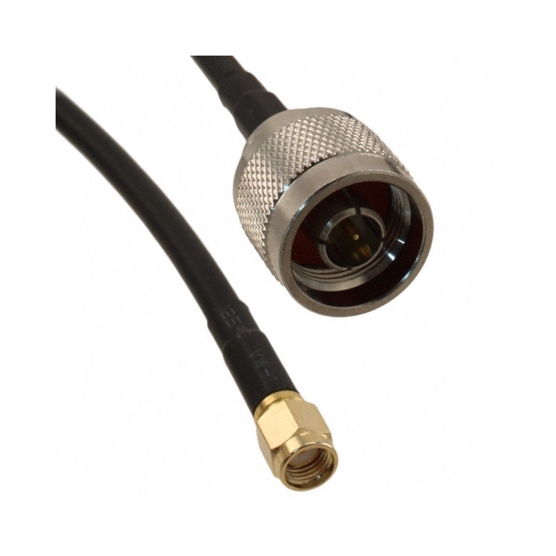 1 pcs : CBA-SMAMRP-NM1 - CBL ASSY RPSMA-NTYPE PLG-PL 3.3'